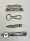 Vintage Beer Bottle Openers Stroh s Goebel Old Style   7-up Lot Of 5