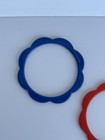 Vintage 1960s Set Of 3 Plastic Bangle Bracelets Mod Retro Jewelry 3 