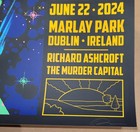 Pearl Jam Poster Signed By Artist Doaly Dublin Ireland 2024