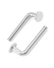 Heavy Duty Pallet Rack Drop Pins - 50 Pcs M8x57mm Safety J Bolt Accessories For