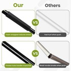 24-inch Push Broom Outdoor With Stiff Bristle  24  Wide Push Broom  Green 