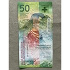 Swiss 50 Francs Circulated Banknote Franc Bill Switzerland Chf