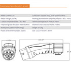 Ev Adaptor Nacs To Type2 32a Ac Converter Charging For Tesla Ts-nacs To Type2