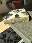 Sid Dickens Memory Block Tile T-95 Fleurs Retired Black Fleur Preowned 6x8
