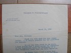 Nelson Rockefeller  Autograph Signed Letter March 18  1968 Presidential Campaign
