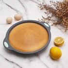 2 Pack Nonstick Silicone Baking Pans Set   9 Inch Silicone Round Cake Pans