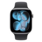 Apple Watch Series 11 46mm Gps Space Gray Case W Black Sport Band Mev44lw a 2025