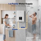 14kw Tankless Water Heater Electric On-demand Instant Hot Water 240v