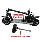 New 2026 Upgraded Blaze 49cc 2-stroke Electric Start Gas Motor Scooter   37 Mph