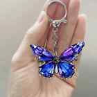 Purple Butterfly Keychain Boho Animal Acrylic Key Chain Ring Purse Bag Trend New