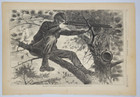 Sharpshooter On Picket Duty   By Winslow Homer  1862  Famous Vintage Print