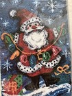 Herrschner   s Merry   Bright Latch Hook Rug Kit Santa Nib