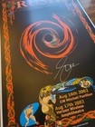 Geddy Lee Signed Rush Original Concert Show Poster 14 x24  Tx 02 S n Macrae Art