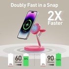 3in1 Magnetic Wireless Charger Dock Station For Apple Watch Air Pods Iphone 17
