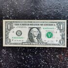 Fw Duplicate Serial Number Star Note B 06550825     One Dollar  1 Bill Error 2013
