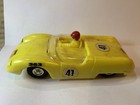 Eldon Porsche 1093-13 Yellow Slot Car Vintage 1964  Made In Usa  1 32 Scale