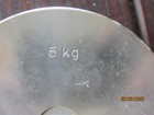 5 Kg Stainless Steel Scale Calibration Weight  Used  Good 