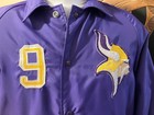 Minnesota Vikings  80s Worn Used Sideline Jacket Coat-sz-m