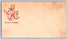 Civil War Patriotic Cover Ffa Cavalry Military Themed Small Envelope Antique