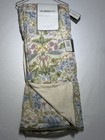 New Morris   Co Cotton Gauze Fleece Throw Size 50 x70  Strawberry Thief Floral
