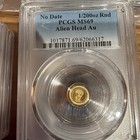  20  1 500th Platinum Carded Coins    9 -1 200th Oz  Slabbed Gold Coins