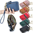 Womens Soft Leather Zip Wristlet Wallet Credit Card Holder Handbag Purse Clutch