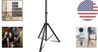 Sturdy   Adjustable 35mm Speaker Tripod  Black Finish For Professional Sound
