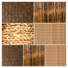 Bamboo Rattan Weave Texture Photography Background Studio Backdrop Photo Props
