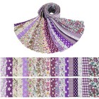 40 Pcs Cotton Quilting Fabric Strips For Sewing   Diy Crafts - Floral Patterns