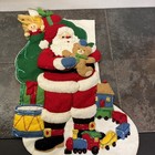 Bucilla Christmas Stocking Felt Applique Holiday Kit Santa s Sack 82912 Size 28 