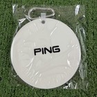 Ping Golf Putting Disc Bag Tag Coaster White Black 4   
