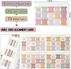 Laminated Bible Tabs 75 Tabs laminated Bible Index Tabs For Women And Men