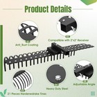 60  Landscape Rake  3 Point Attach Rake For 2  Receiver For Category 1  tractors