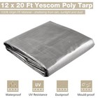 12x20 Heavy Duty Poly Tarp Canopy Tent Cover Shelter Reinforced Tarpaulin 10mil