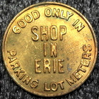 Niagara The Erie Parking Authority Good Only In Parking Lot Meters Token 22 5mm