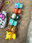 Set Of 6 Pokemon Bath Toys - Pikachu And Friends - Adorable Gift For Babies 