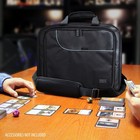 Usa Gear Xl Mtg Deck Box Bag Travel Case - Large Mtg Card Storage Bag  black 