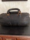 Vintage 1930 s Vintage Leather Doctors Bag  see Pics 