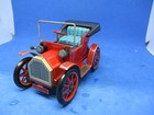 Vintage Trade Mark Tm Modern Toys Lever Action Tin Friction Car -made In Japan B