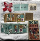 Vintage 1970 Parker Brothers - Scan Card Game - Complete   Ready For Play