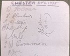 Multi Signed X11 1930s Chester City Fc Football Autograph Book Page 1938