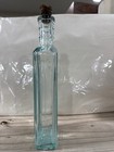 Antique Tanlac Medicine Bottle Aqua Glass W  Cork 8 5    Embossed Early 1900s