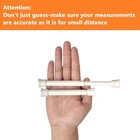  6 Pack Smallest Spring Tension Curtain Rod 5 25 To 7 5 Inch