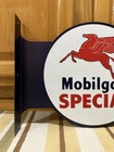 Mobilgas Special Flange Sign Pegasus Horse Oil Mobil Vintage Style Wall Decor