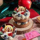 3d Christmas Silicone Molds For Cake Decorating And Holiday Treats