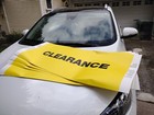 8pc  clearance  Store business Sale Sign Yellow 48 x19  Double-sided Endcap