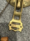 Antique San Francisco Cable Car Bell Trolley Brass Sfc Co