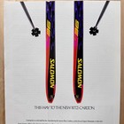 1992 Ritz-carlton Aspen Co Solomon Skis Vintage Print Ad Travel Hotel Advert Art