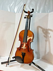 Beautiful 4 String Violin 4 4 Full Size Ebony Handmade With Bow   Stagg Case 