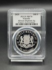2025 1 Oz Silver Somalia African Elephant Ag 100 Shillings Pcgs Ms70 Ultra   670